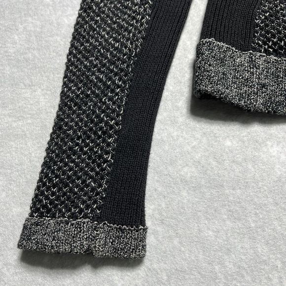 Rag & Bone Gray Zip Up Hart Knit Moto Asymmetrical Women’s Size: S - Picture 8 of 12